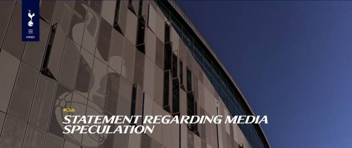 热刺官方：收到&amp;明确拒绝中国财团在内的收购意向 俱乐部无意出售